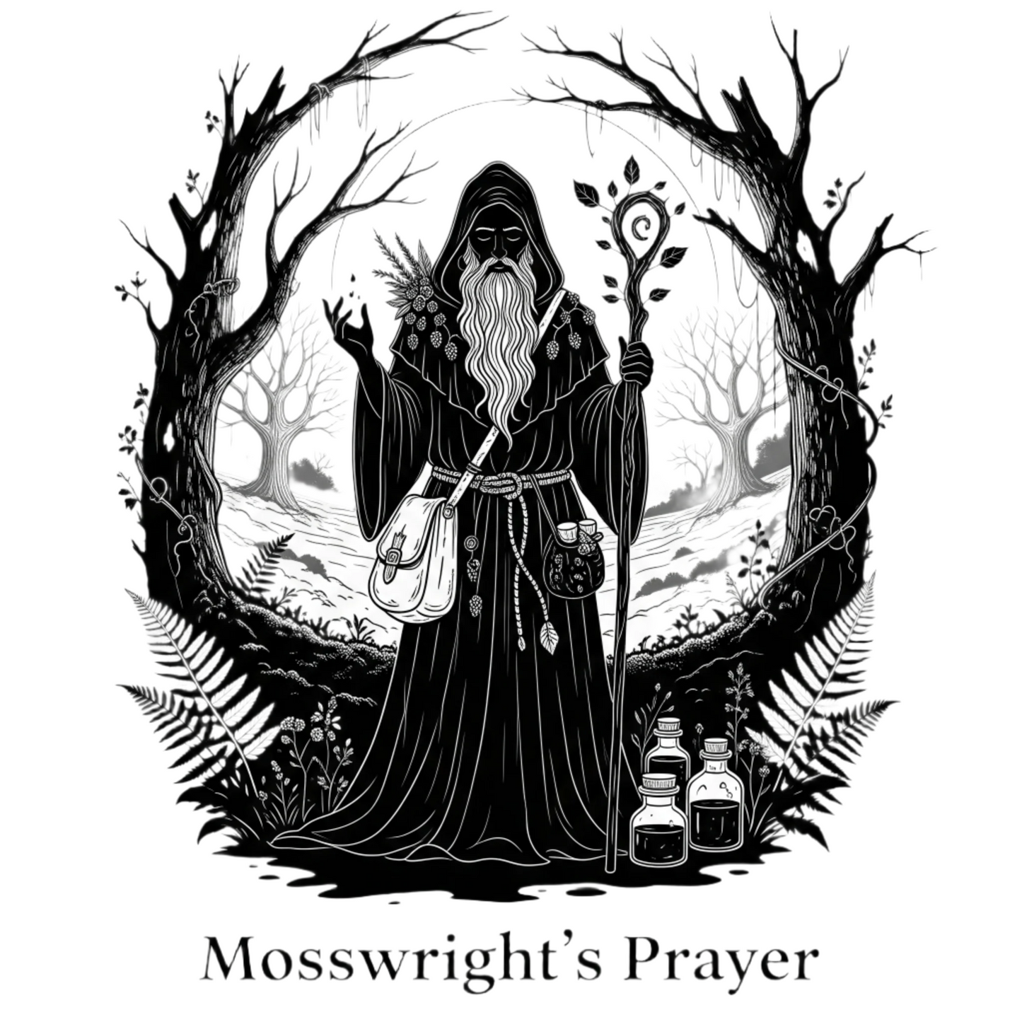 Mosswright's Prayer (Handpoured Scented Candle)